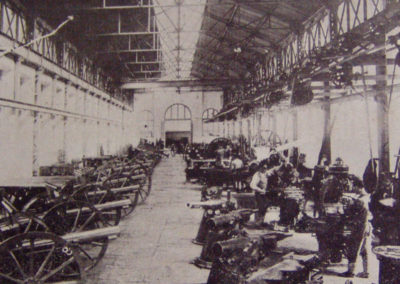 Imagen antigua de la fábrica