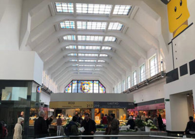 Interior del mercado